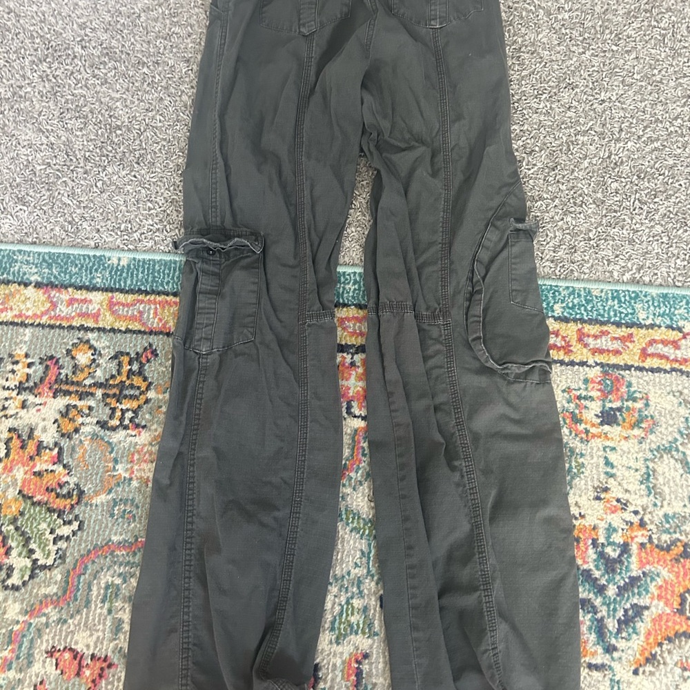 Brandy Melville Dark Green Cargo Pants